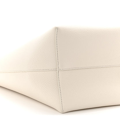 The Row Grained Calfskin Medium N/S Park Tote Ivory 8 of 9