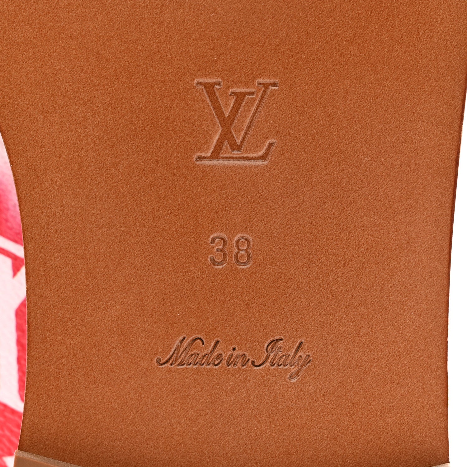 Louis Vuitton Monogram Escale Palma Sandals 38 Rouge 6 of 14