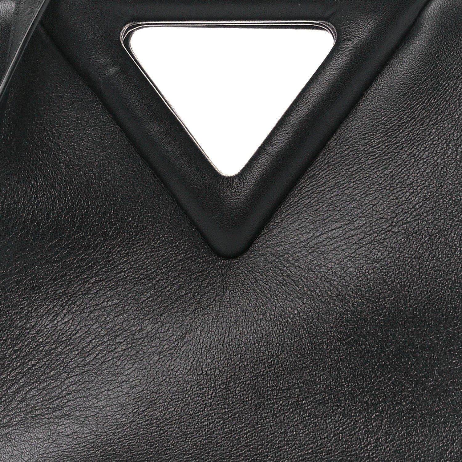 Bottega Veneta Calfskin Small The Point Triangle Bag Black 7 of 9