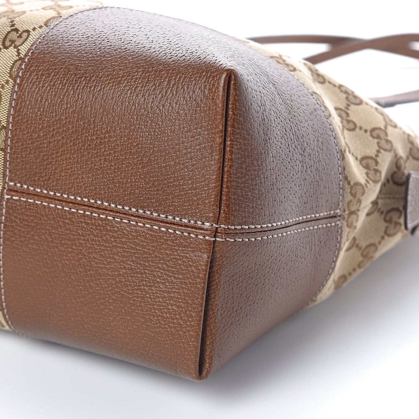 Monogram Medium Bree Shoulder Bag Beige Tabacco