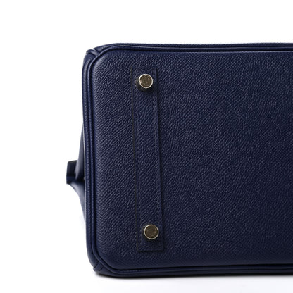 Hermes Epsom Birkin 30 Bleu Saphir 9 of 11