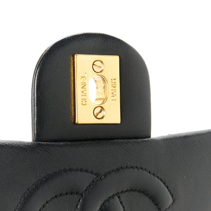 Chanel Lambskin Quilted Mini Square Flap Black 7 of 12