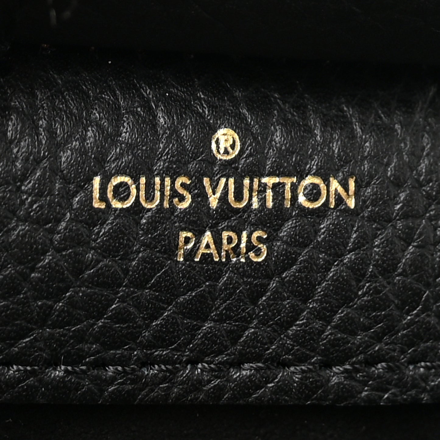 Damier Ebene Cuir Taurillon Brittany Black
