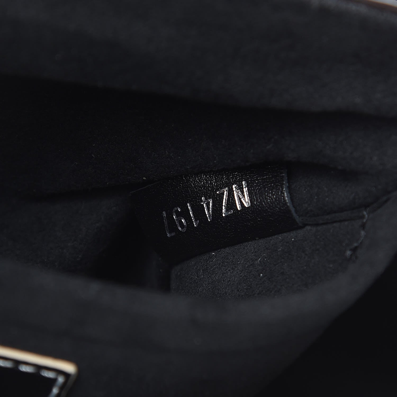 Louis Vuitton Calfskin Monogram Chain It Bag PM Black 7 of 9