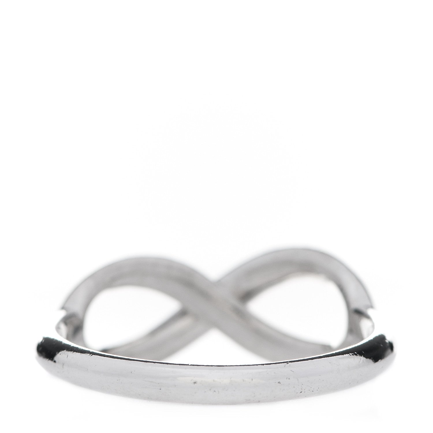 Tiffany Sterling Silver Infinity Ring 54 7 3 of 4