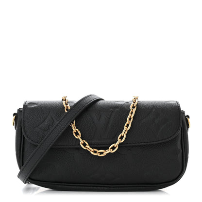 Louis Vuitton Empreinte Monogram Giant Ivy Wallet On Chain Black 1 of 10