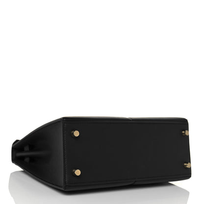 Hermes Swift Kelly Padded Sellier 25 Black 4 of 14