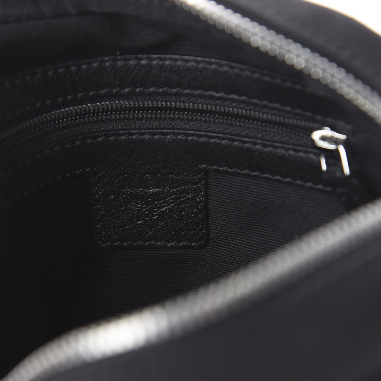 MCM Nylon Monogram Dieter Crossbody Black 7 of 8