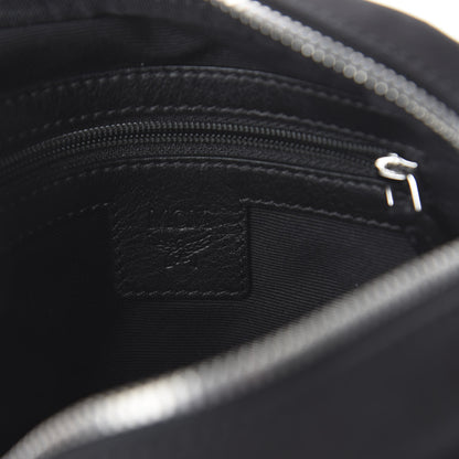 MCM Nylon Monogram Dieter Crossbody Black 7 of 8