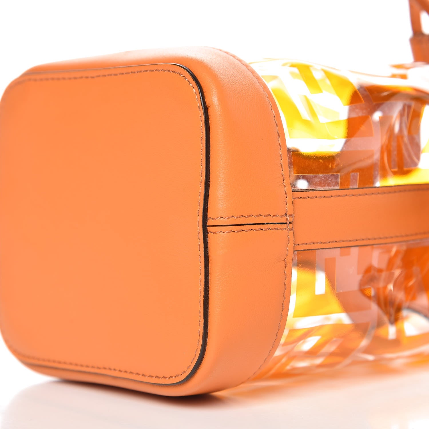 Fendi TPU FF Vitello Grace F is Fendi Mini Mon Tresor Bucket Bag Aranciata 6 of 11