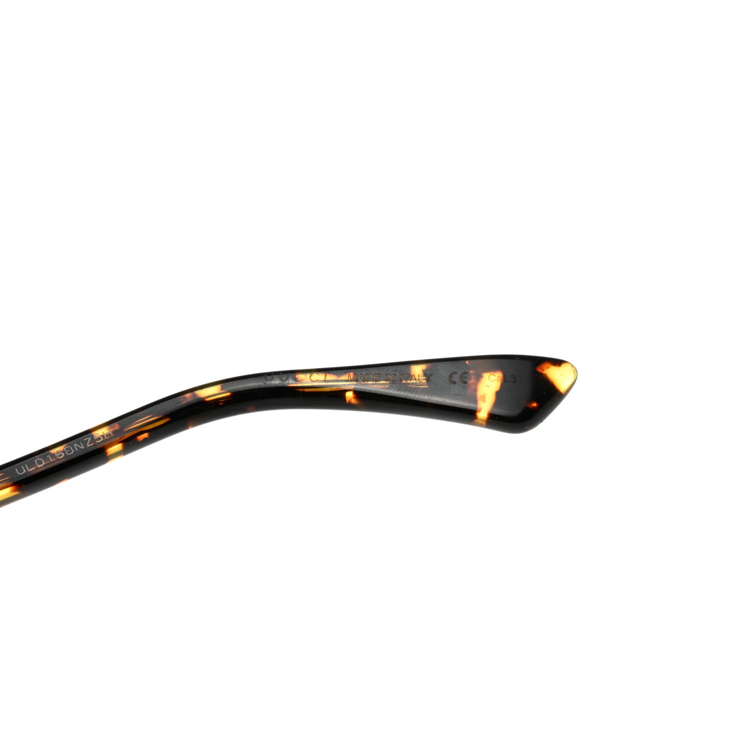 Gucci Round Avana Sunglasses GG0124SA Tortoise 6 of 8
