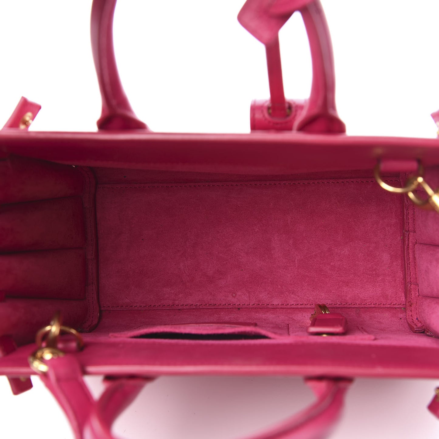 Calfskin Nano Sac De Jour Bubblegum