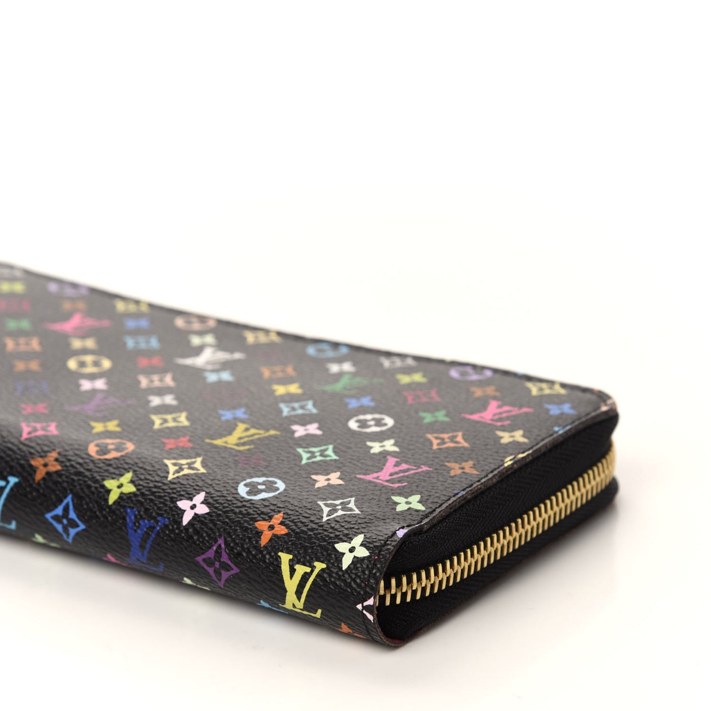 Monogram Multicolor Zippy Wallet Black Grenade