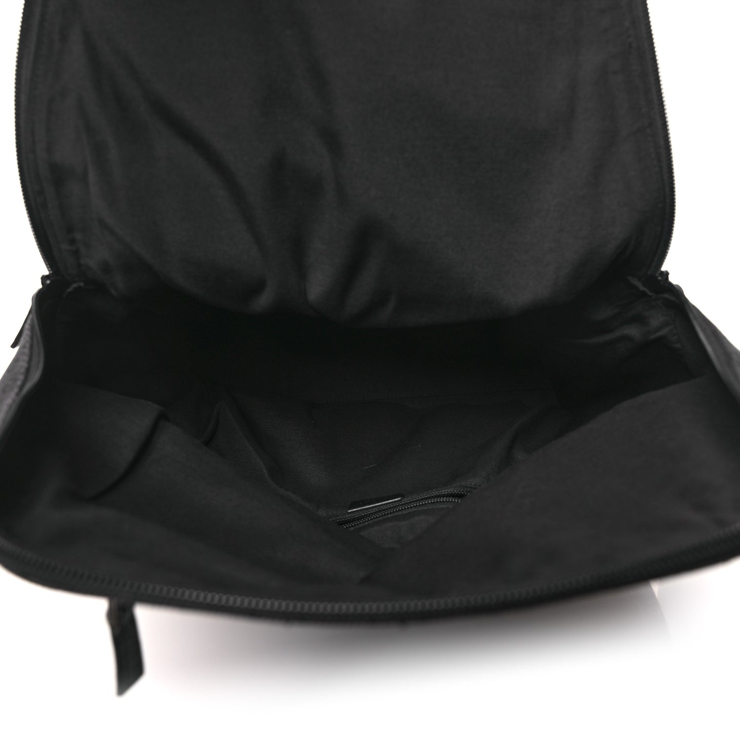 Denim Monogram Medium Backpack Black