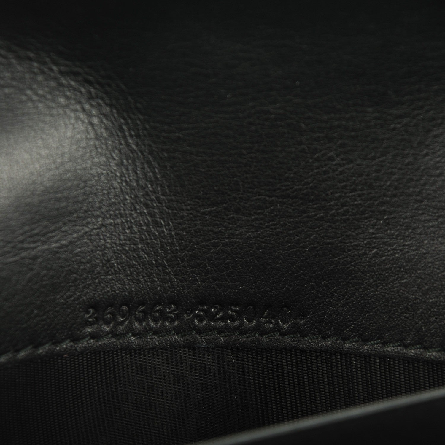 Gucci Moon Calfskin Icon Continental Wallet Black 7 of 7