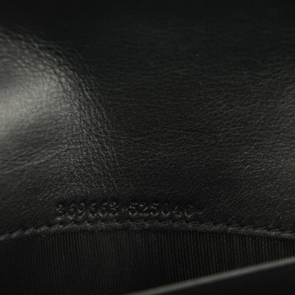 Gucci Moon Calfskin Icon Continental Wallet Black 7 of 7