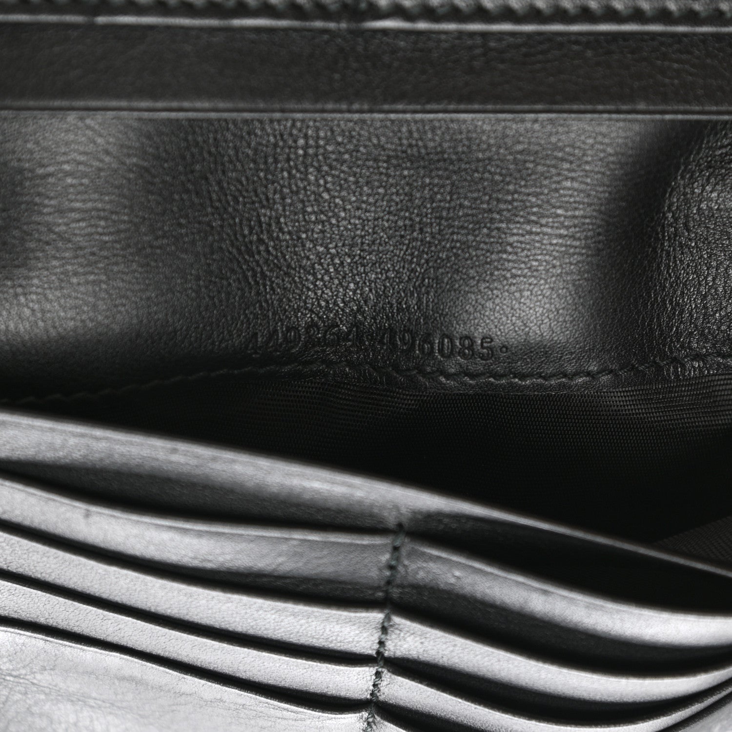 Gucci Soft Microguccissima Continental Zip Wallet Black 8 of 13