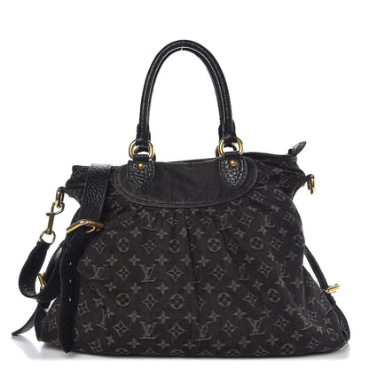 Louis Vuitton Denim Neo Cabby GM Black 1 of 12