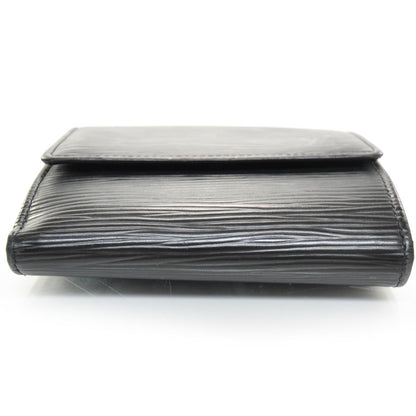 Louis Vuitton Epi Elise Wallet Black 3 of 7