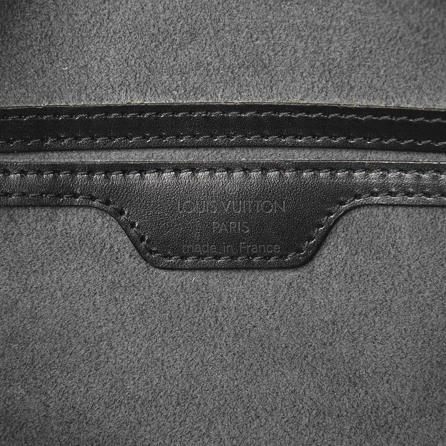 Louis Vuitton Epi Soufflot Black 5 of 9