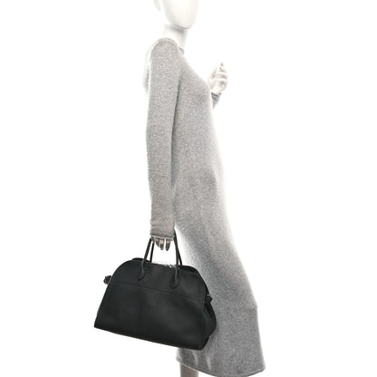 The Row Matte Grained Calfskin Soft Margaux 15 Black 3 of 13