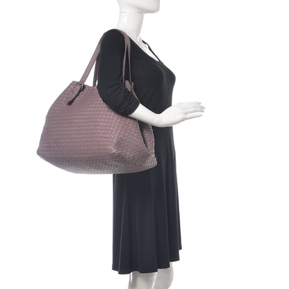 Bottega Veneta Nappa Intrecciato Large Cesta Tote Violet 2 of 12