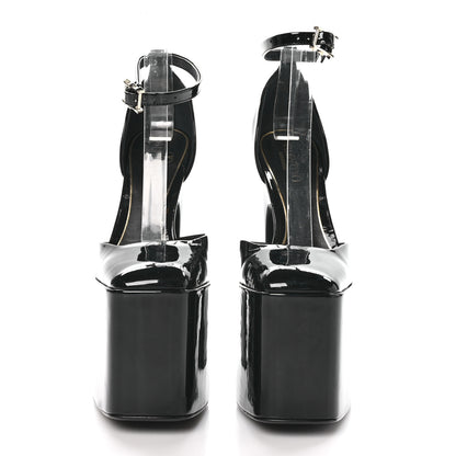 Valentino Garavani Patent DiscoBox 80/180mm Platform Pumps 35 Black 2 of 9