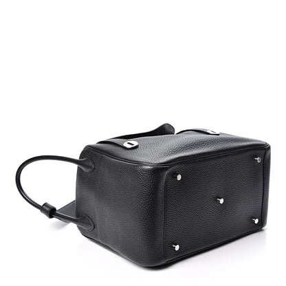 Hermes Taurillon Clemence Lindy 34 Black 3 of 9