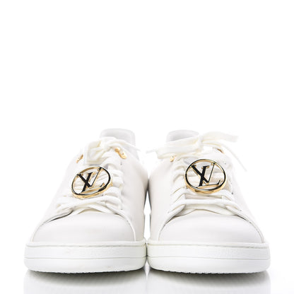 Louis Vuitton Calfskin Frontrow Sneakers 41 White 2 of 9