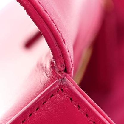 Saint Laurent Smooth Calfskin Medium Classic Monogram Universite Bag Fuchsia 12 of 17