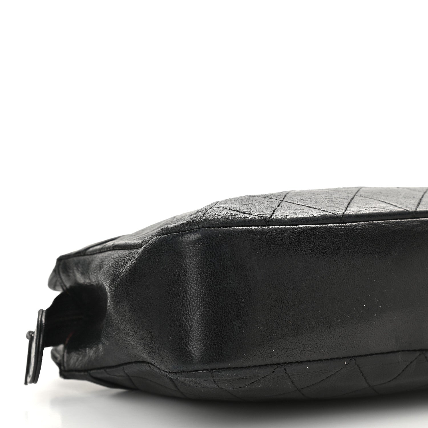 Chanel Lambskin Quilted Shoulder Bag Black 8 of 12