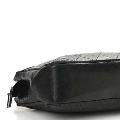 Chanel Lambskin Quilted Shoulder Bag Black 8 of 12