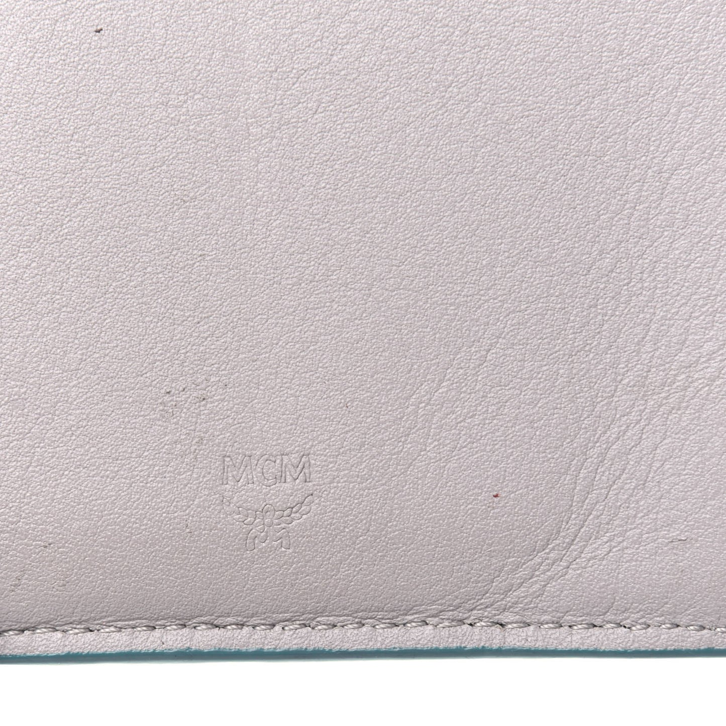 Calfskin Ottomar Large Klara Two Fold Wallet Pool Blue