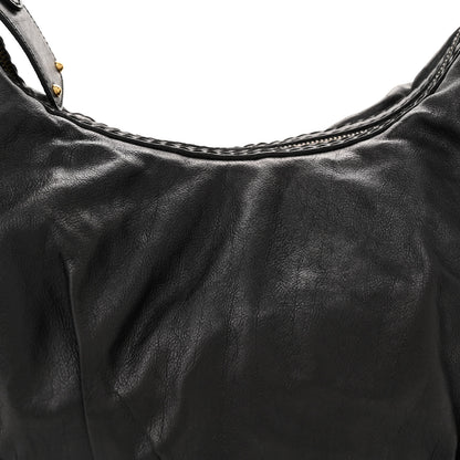 Gucci Calfskin Medium Jockey Hobo Black 8 of 15