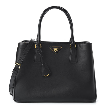 Prada Saffiano Lux Medium Tote Black 1 of 10