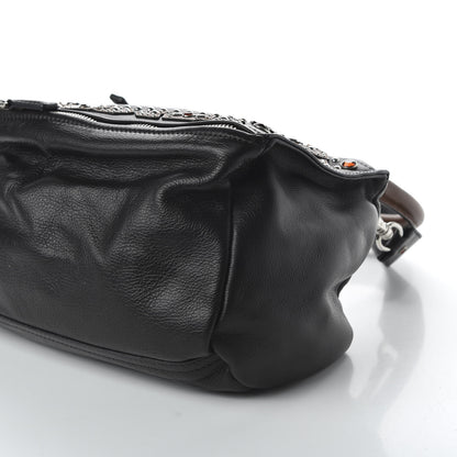 Givenchy Calfskin Small Studded Pandora Black Brown 7 of 10