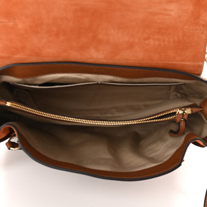 Chloe Calfskin Medium Faye Day Shoulder Bag Tan 5 of 9
