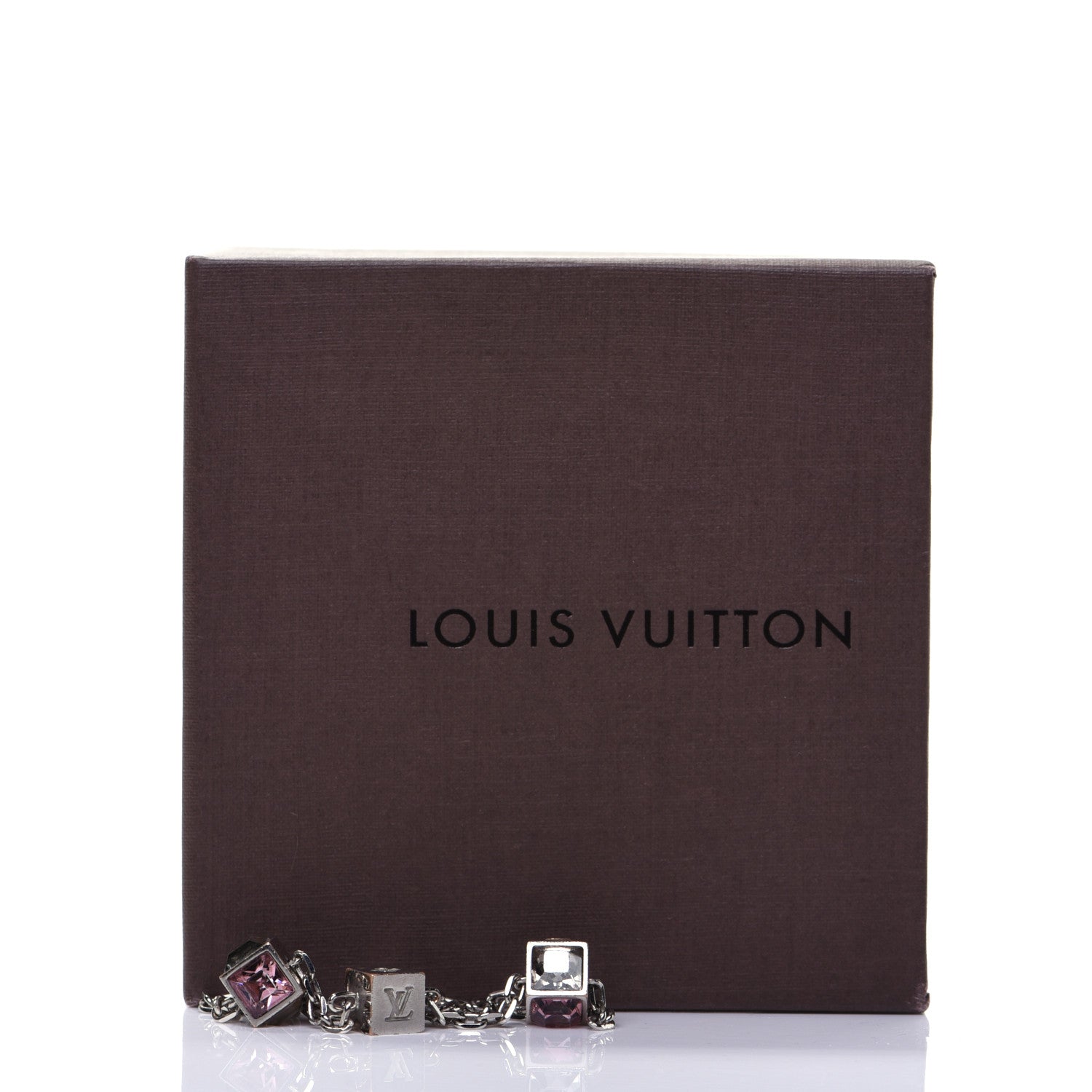 Louis Vuitton Swarovski Gamble Damier Bracelet Silver 8 of 8