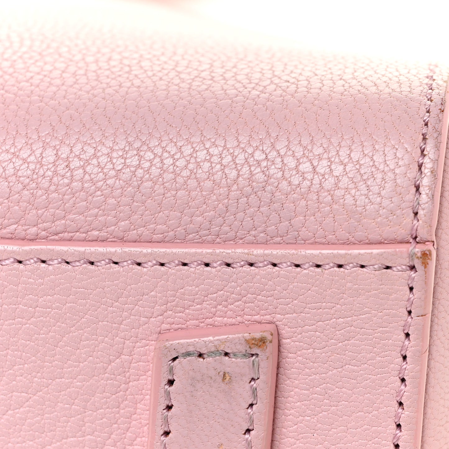 Sugar Goatskin Mini Antigona Pink