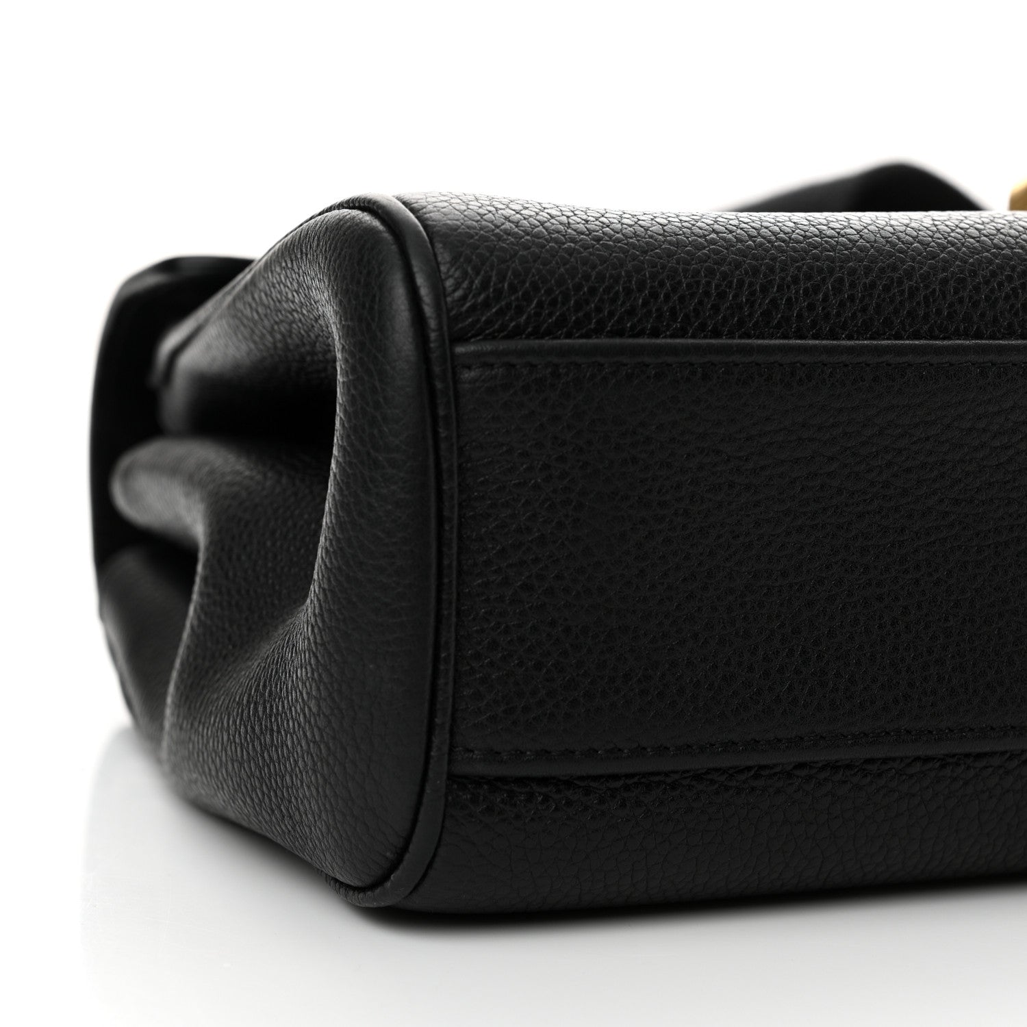 Celine Grained Calfskin Teen Soft 16 Shoulder Bag Black 9 of 13