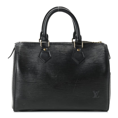Louis Vuitton Epi Speedy 25 Black 1 of 9