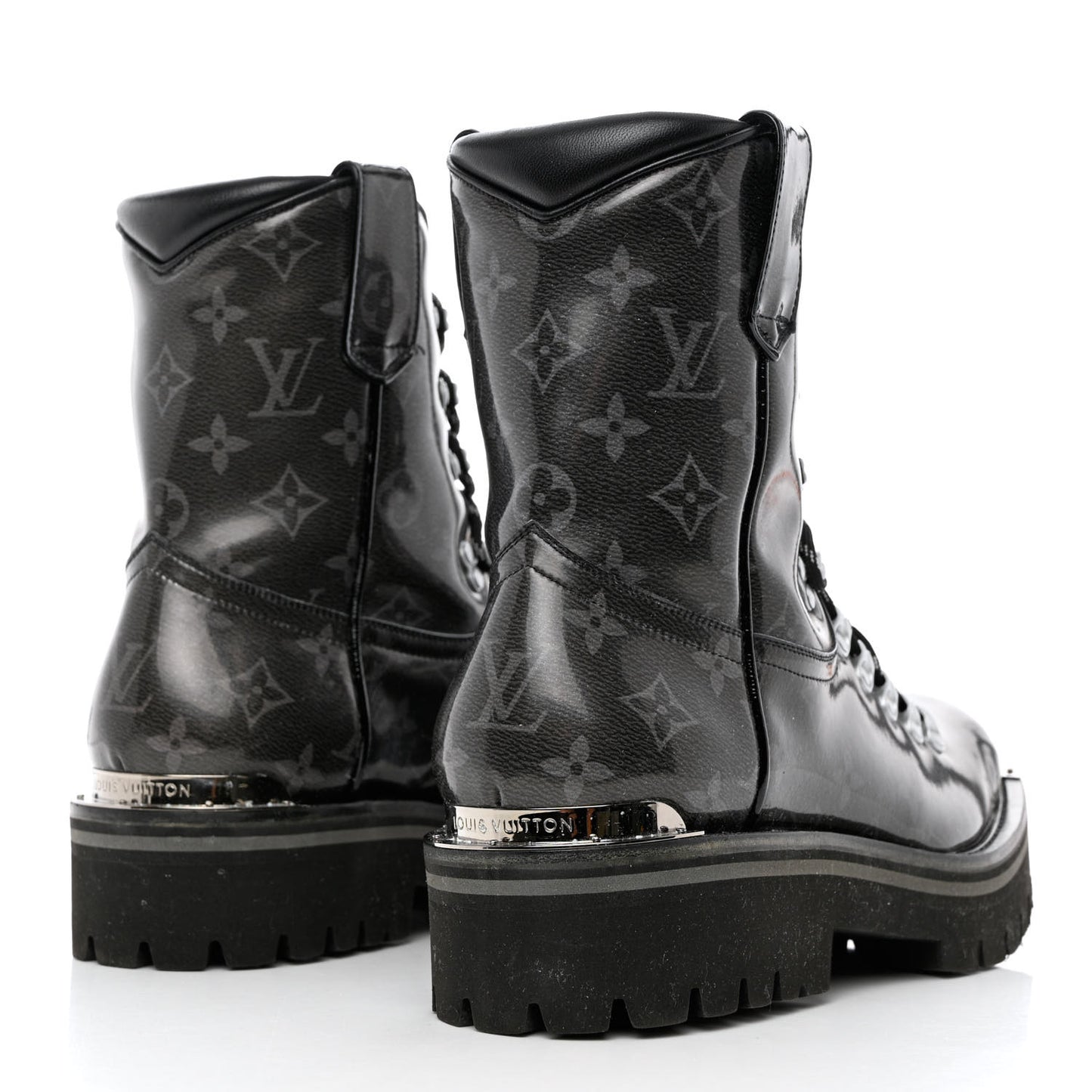 Monogram Eclipse Glaze Mens Outland Ankle Boots 8