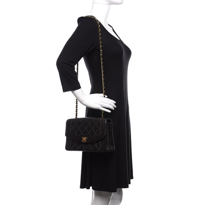 Chanel Lambskin Quilted Medium Single Flap Black 2 of 14