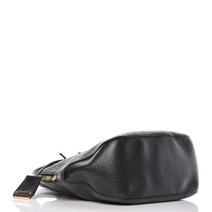 Burberry Heritage Grain Medium Orchard Bowling Bag Black 4 of 9