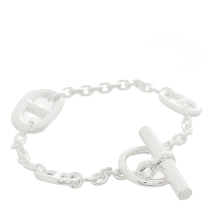 Hermes Sterling Silver Farandole Bracelet LG 2 of 3