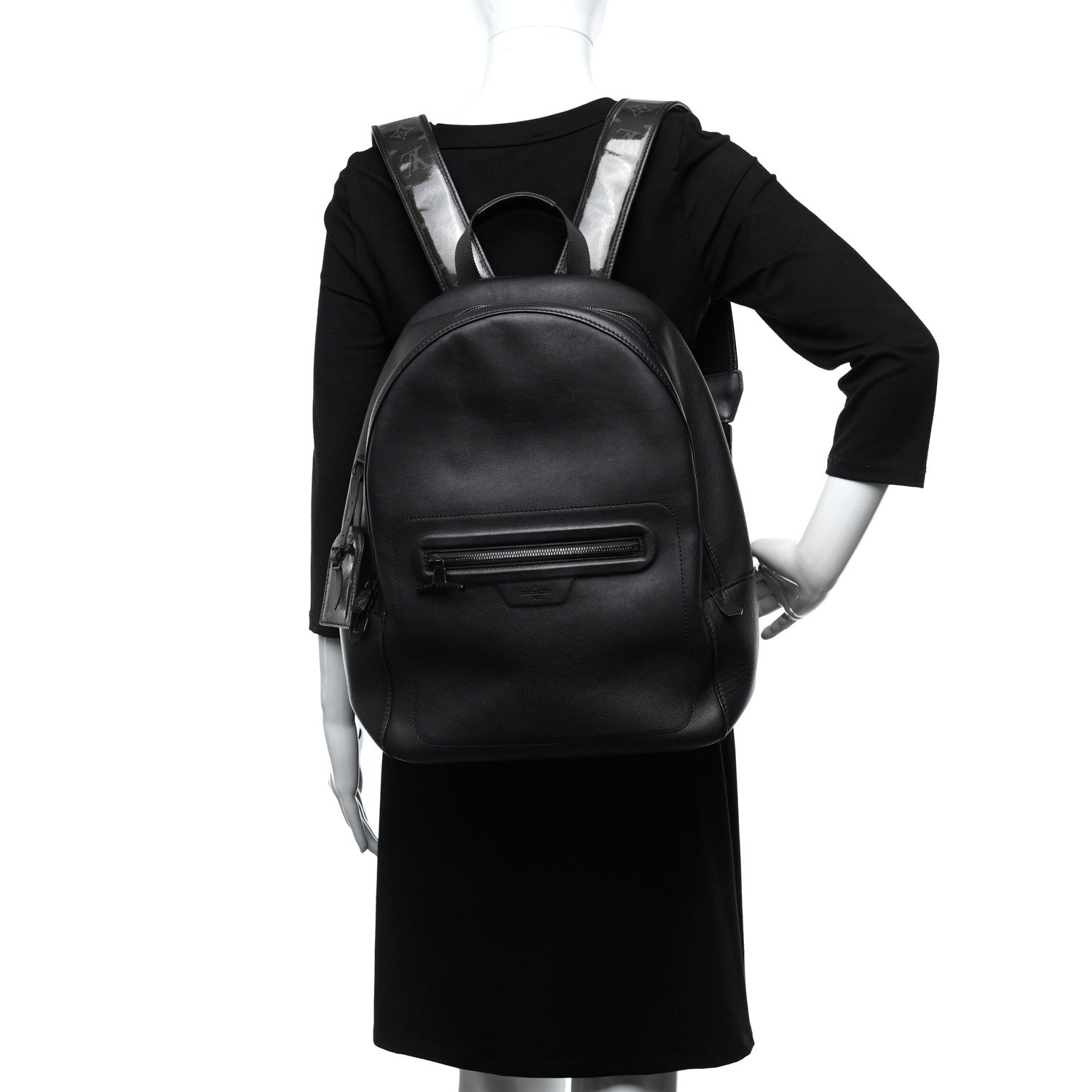Louis Vuitton Cuir Backpack PM Dark Infinity 3 of 8