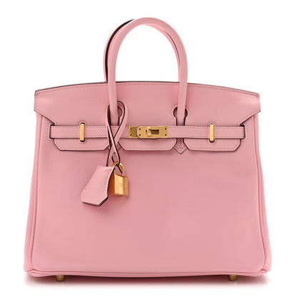 Hermes Swift Birkin 25 Rose Sakura 1 of 21