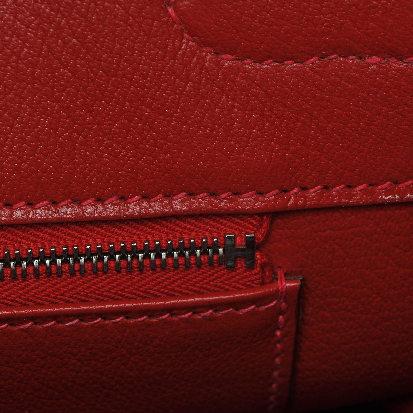 Chevre de Coromandel Birkin 35 Rouge Vif