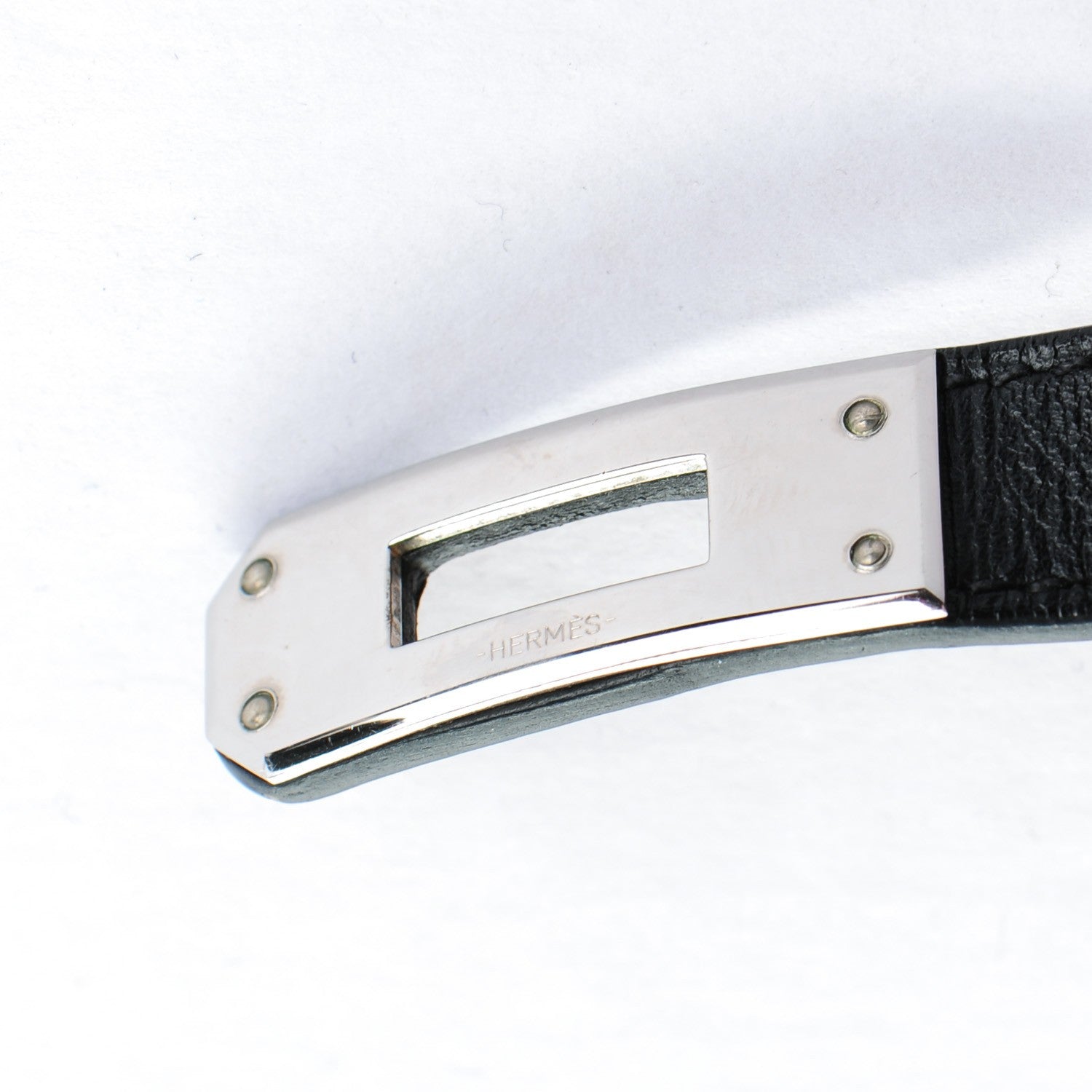 Hermes Chamonix Kelly Double Tour Bracelet XS Black 6 of 7