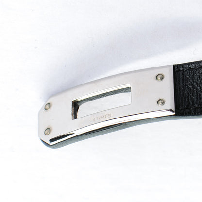 Hermes Chamonix Kelly Double Tour Bracelet XS Black 6 of 7